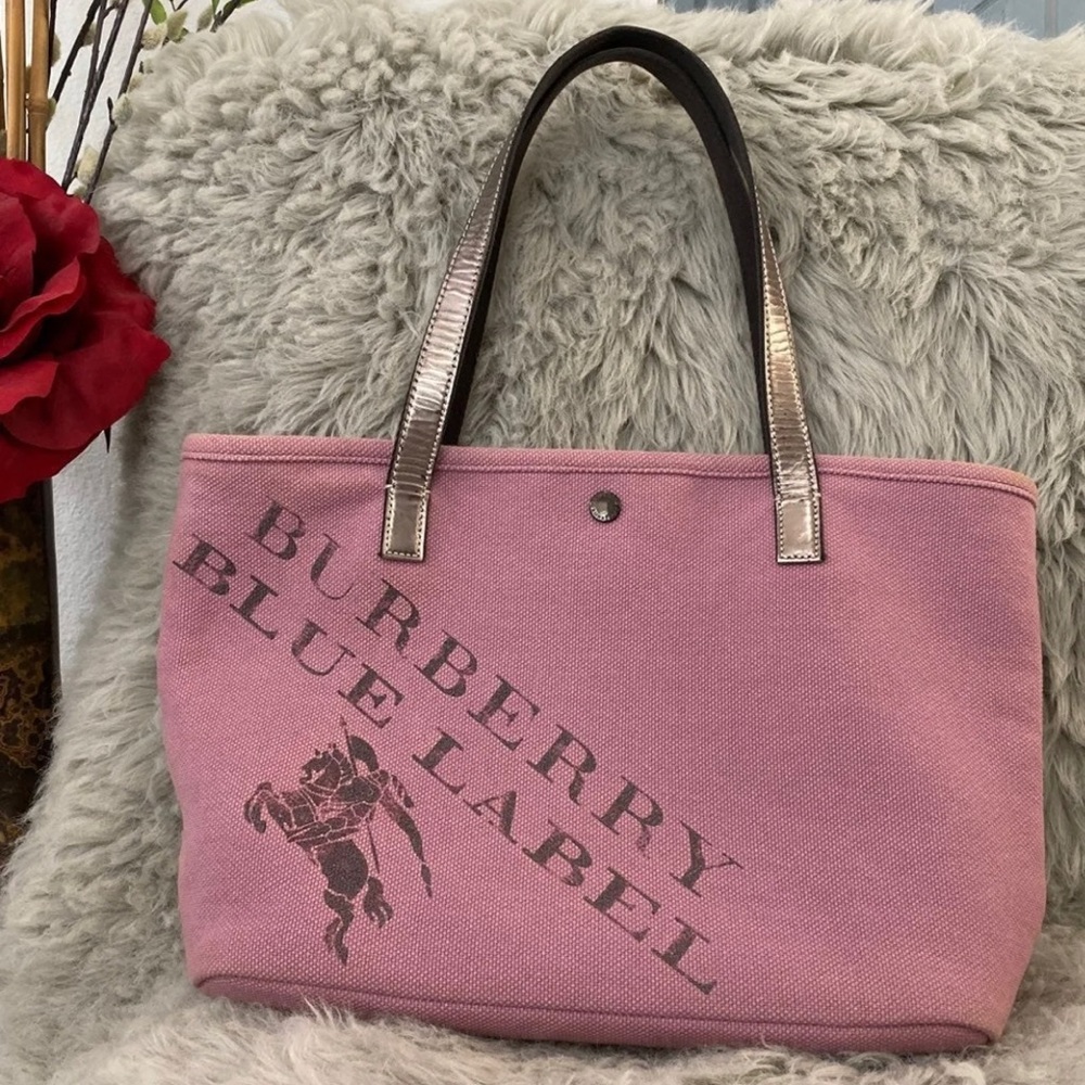 Burberry tote bag canvas